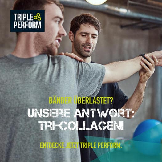 Tri Collagen Bänder überlastet