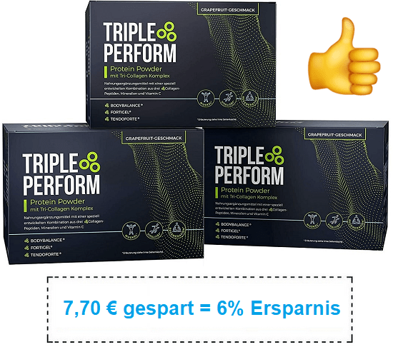 triple perform rabatt